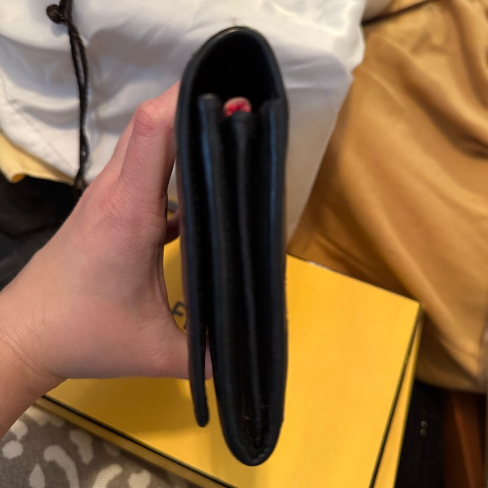 CHANEL Authentic Black Quilted Calfskin Cambon Wallet - Picture 3 of 8
